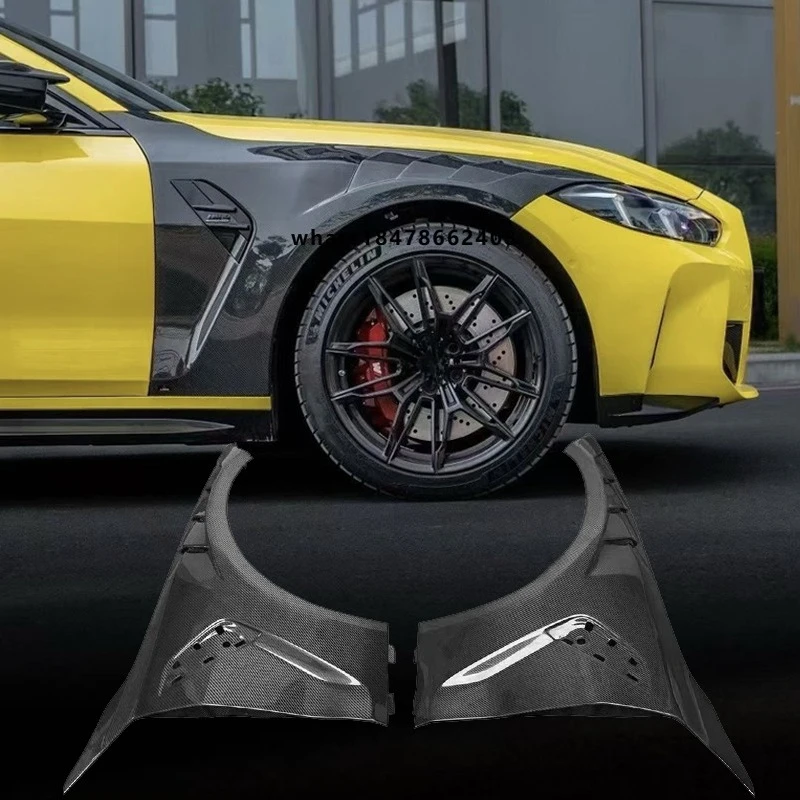 

For G82 M4 Dry Carbon Fiber Front Fenders Car Body Kits Auto Parts Genuine Product M4 Dry Carbon Front Fenders Auto Part