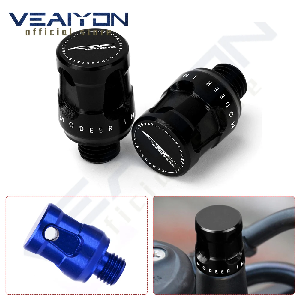 

For CRF1000L AfricaTwin CRF 1000L africa twin All Year Motorcycle Accessories Aluminum Mirror Hole Plugs Screws Bolt M10*1.25