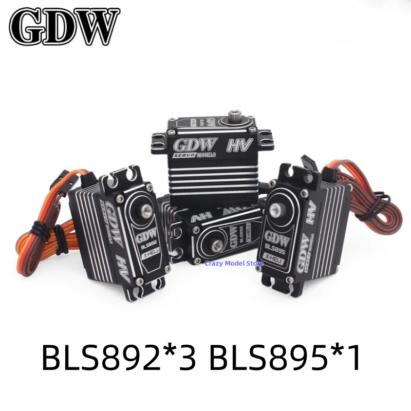GDW BLS892HV BLS895HV Brushless Servo For 550 560 600 700 Helicopter