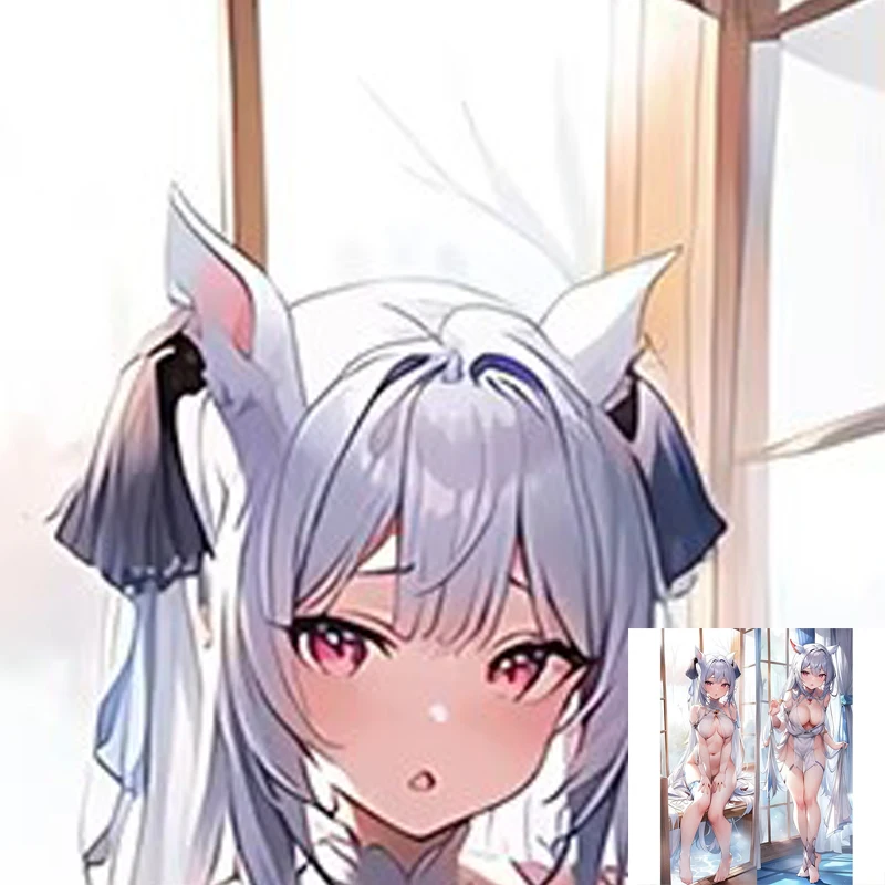 

Dakimakura Anime Pillow Cover Beautiful Girl Double Sided Print 2Way Bedding