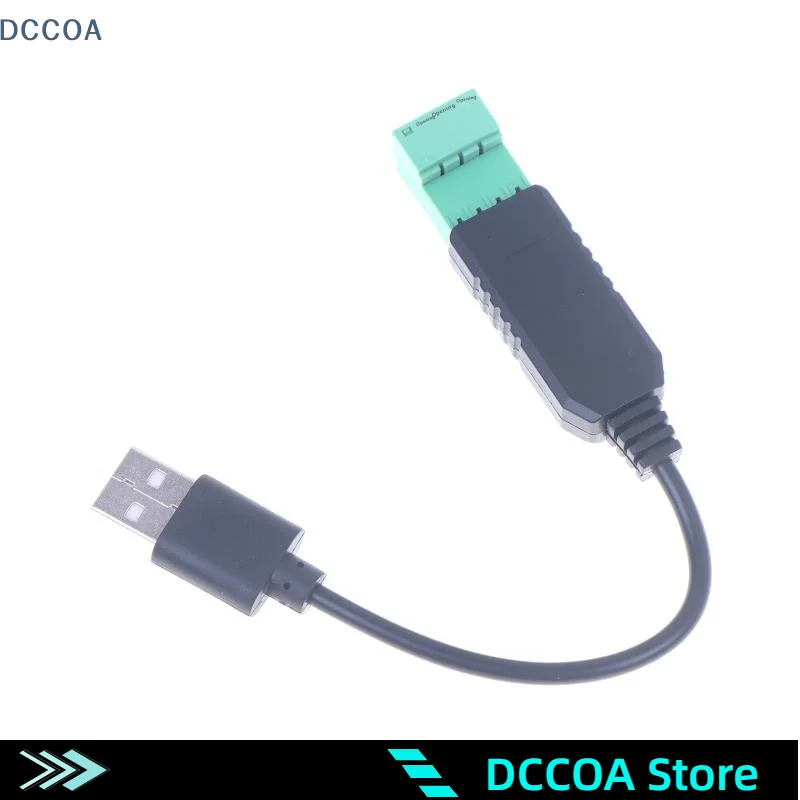 1/2/3Pcs CH340 To 485 Serial PLC Industrial Grade USB Converter Communication Module Serial Port IO Module