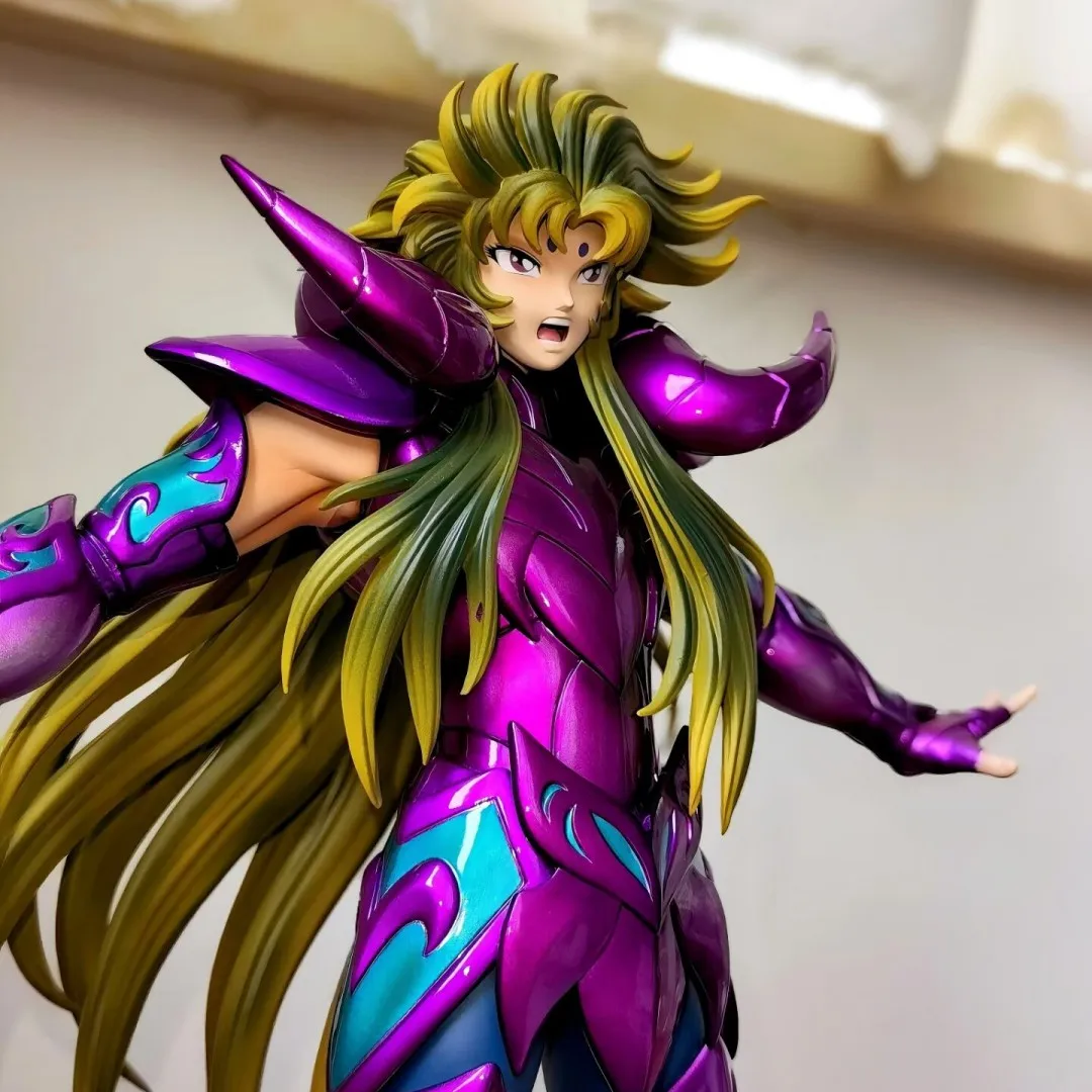 Em Estoque: Saint Seiya - O Capítulo de Hades - Figuras de Anime do Santuário 7 - Rhadamanthys, Saga Gêmeos, Capricórnio Shura, Aquário Camus