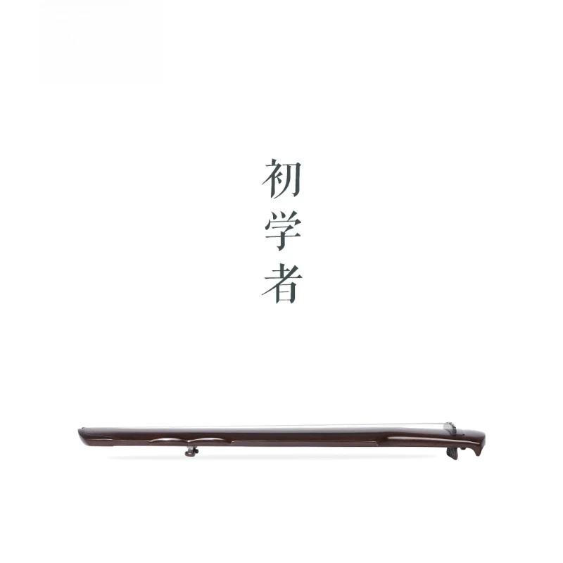 Beginner Guqin Fuxi-style musical instrument, introductory old fir pure handmade lacquered seven strings