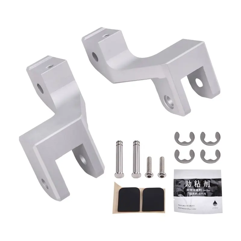 For BMW R1300R R 1300 RS R 2025 2026 Motorcycle Passenger Footrest Lowering Kit Rear Pedals Adjustment Sliver