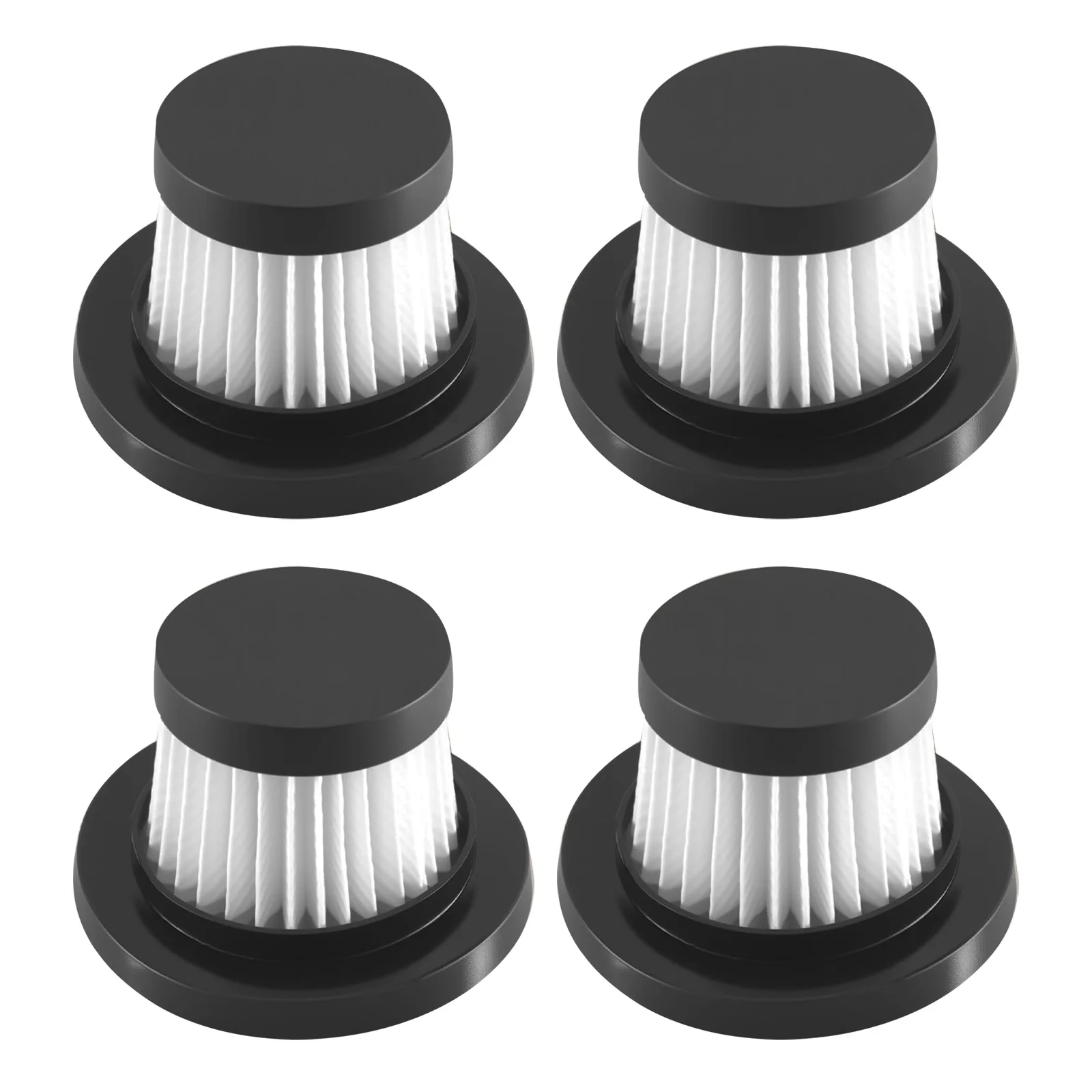 4Pcs/lot Replacement Vacuum Cleaner Filters Fit For Horsepower Duck Compact Cordless Vacuum Cleaner Accessories