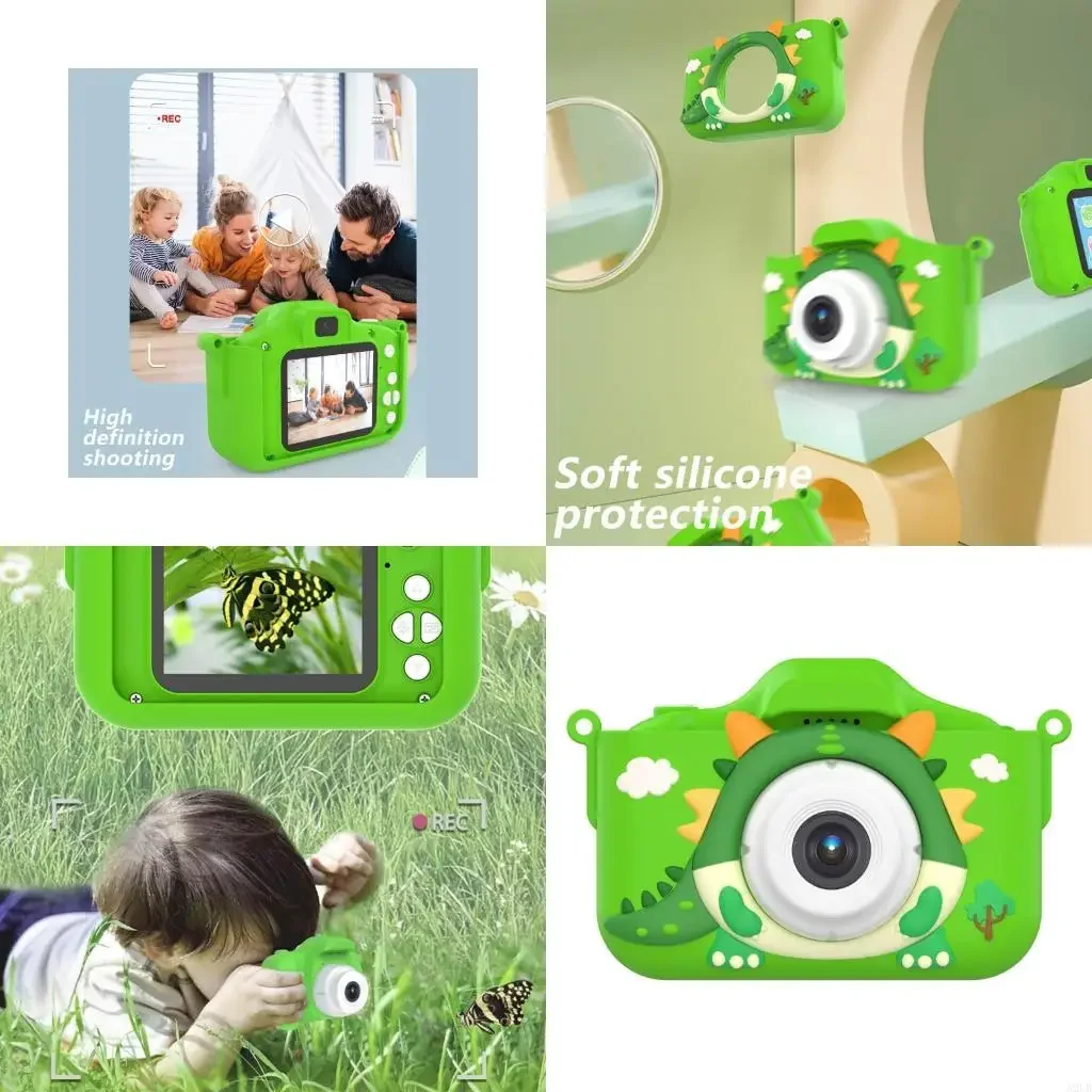 Caméra Miniature d'imagerie pour enfants, batterie Rechargeable, jouet électrique pour jeu créatif, à domicile, 15UB