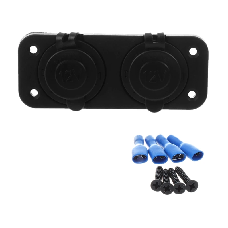 2X Car Auto Engine 2 Trade Cigarette Lighter Socket Adapter 12V / 24V Waterproof