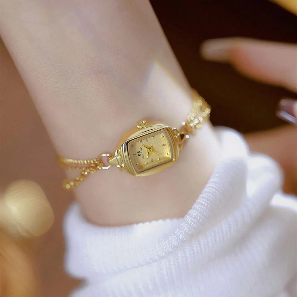 

New Original Brand Woman Watch Simple Small Dial Bracelet Quartz Watches For Women Fashion Dress Female Gifts Relogio Feminino