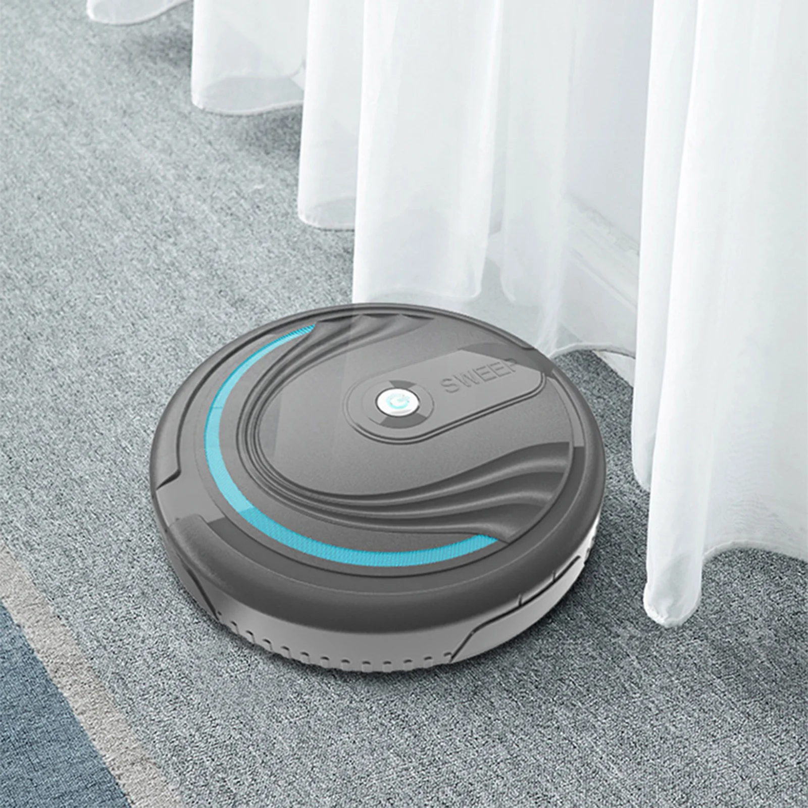 Chargeable Smart Robot Vacuum Cleaner Automatic Floor Sweeping Robot Sweeper Vacuum Cleaners Household Tools Gifts Kids Toys
