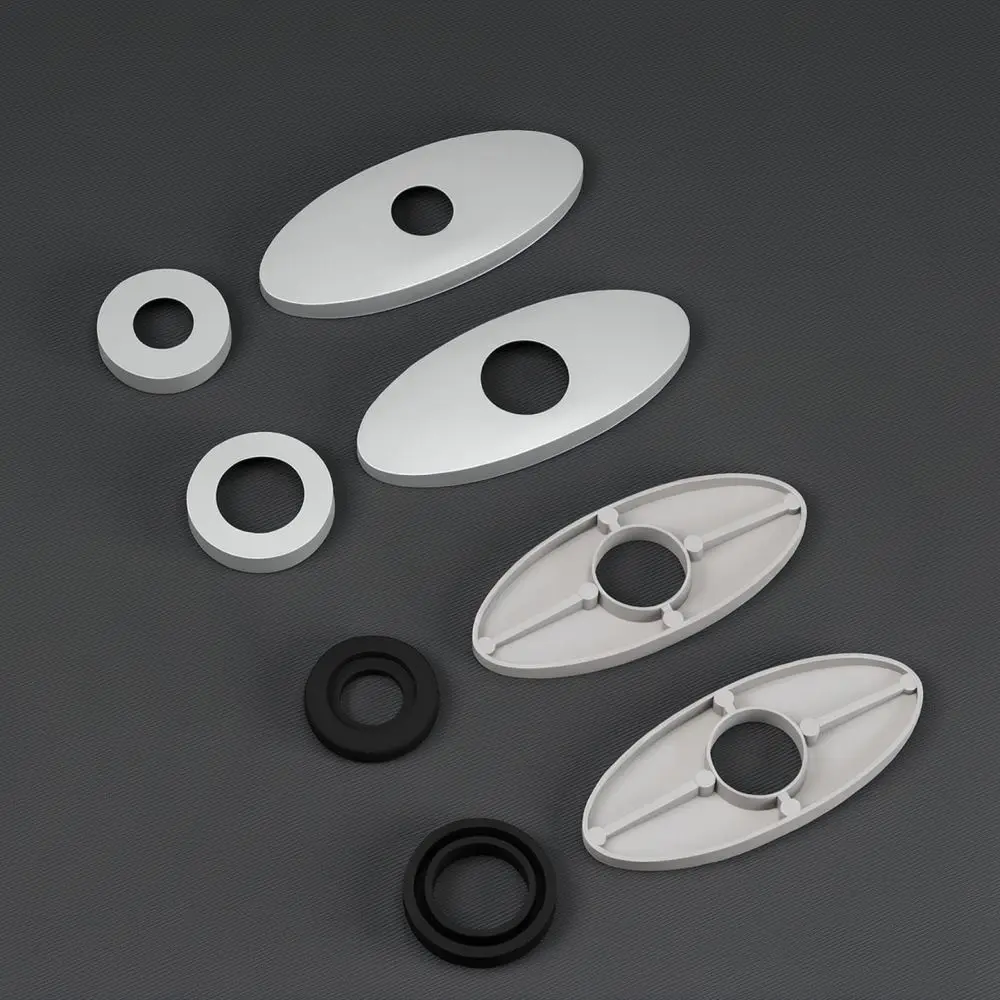 Basin Faucet Deck Plate Cover Sink Hole Decorative Ring Sealing Gasket For Shengxue Tap Mounting Hardware Parts