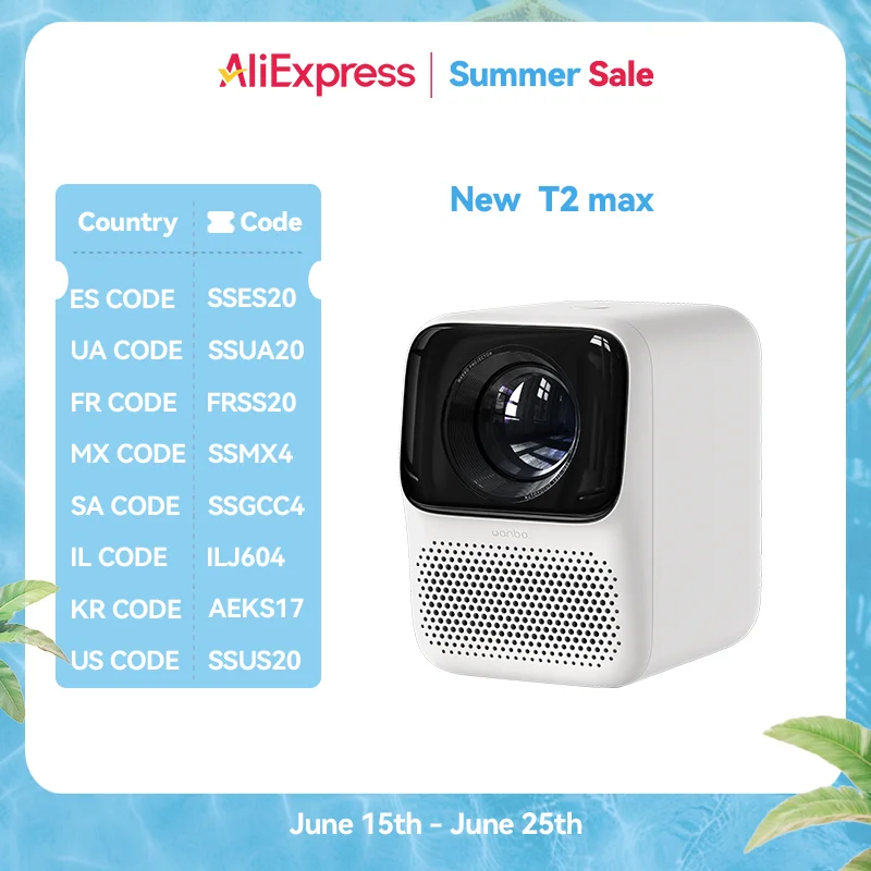 

WANBO НОВЫЙ проектор T2 Max 1080p Full Hd Android 9.0 Мини Wi-Fi Автофокус 450Ansi Портативный проектор HIFI Звук для дома и улицы