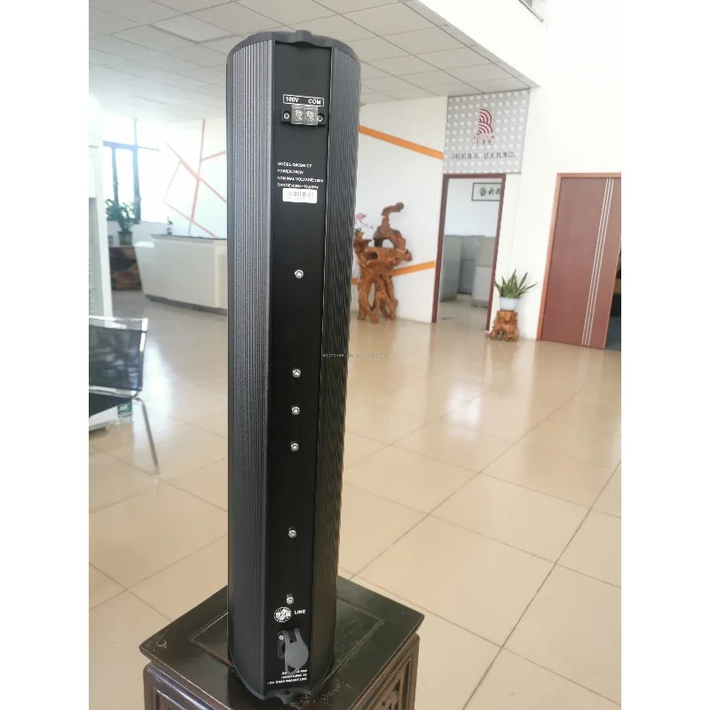 100V Constant Pressure 350W 4*4.5 Inch Waterproof Metal Column Speaker High Fidelity PA System For Airport Railway Public - view 3