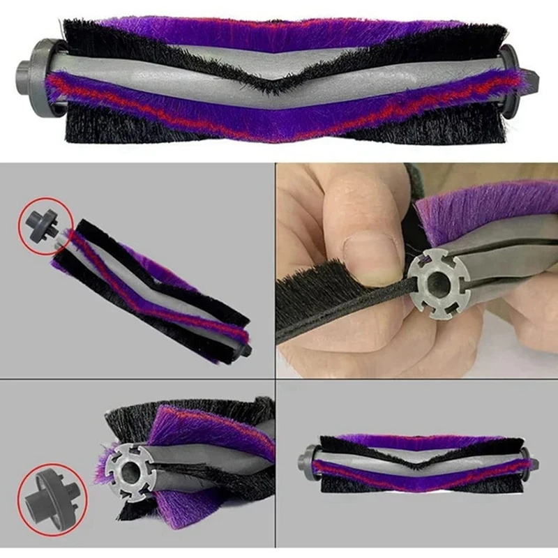 Peças de pano Mop para Midea, Escova lateral, Filtro Hepa, Peças para I5, I5C, VCR10W, VCR07, VCR08, MR09, Samsung VR05R5050WK