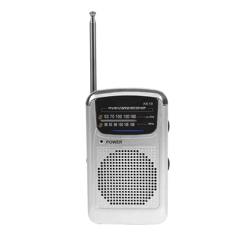 

LBER Portable Mini Radio With Built-In Speaker SW/AM/FM Bands, Telescopic Antenna For Indoor & Outdoor Emergency Use