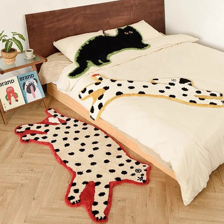 

Cartoon Alien Cat Carpet Soft and Comfortable Rugs for Bedroom Carpets for Living Room Anti Dirty Floor Mat