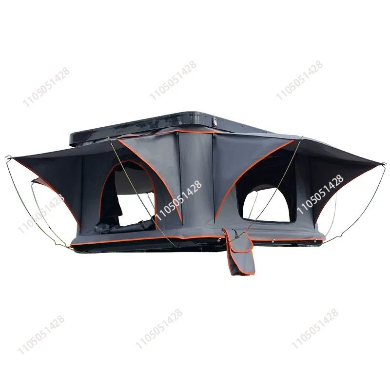 Universal Aluminum Alloy Roof Tent - Hard Roof Side Open Automatic Hydraulic Easy-to-Erect Four Seasons Outdoor Camping Tent