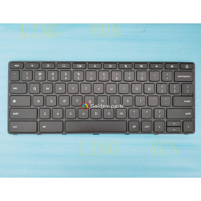 

НОВАЯ клавиатура для Lenovo 300e 500e Yoga Chromebook Gen 4 (США) 5N21L44117 5N21L44038