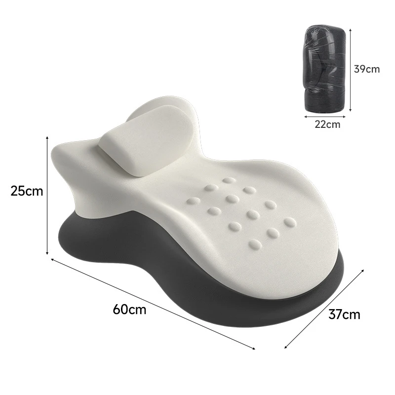 

Ergonomic Bed Pillow for Stomach Sleepers Multi-Functional Neck Leg & Back Support with Phone HolderIdeal for Reading & Relaxing