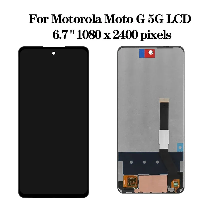 For Motorola Moto G 5G Plus G5GPlus LCD XT2075 XT2075-2 Display Touch Screen Digitizer Assembly For Moto G 5G G5G LCD XT2113-3