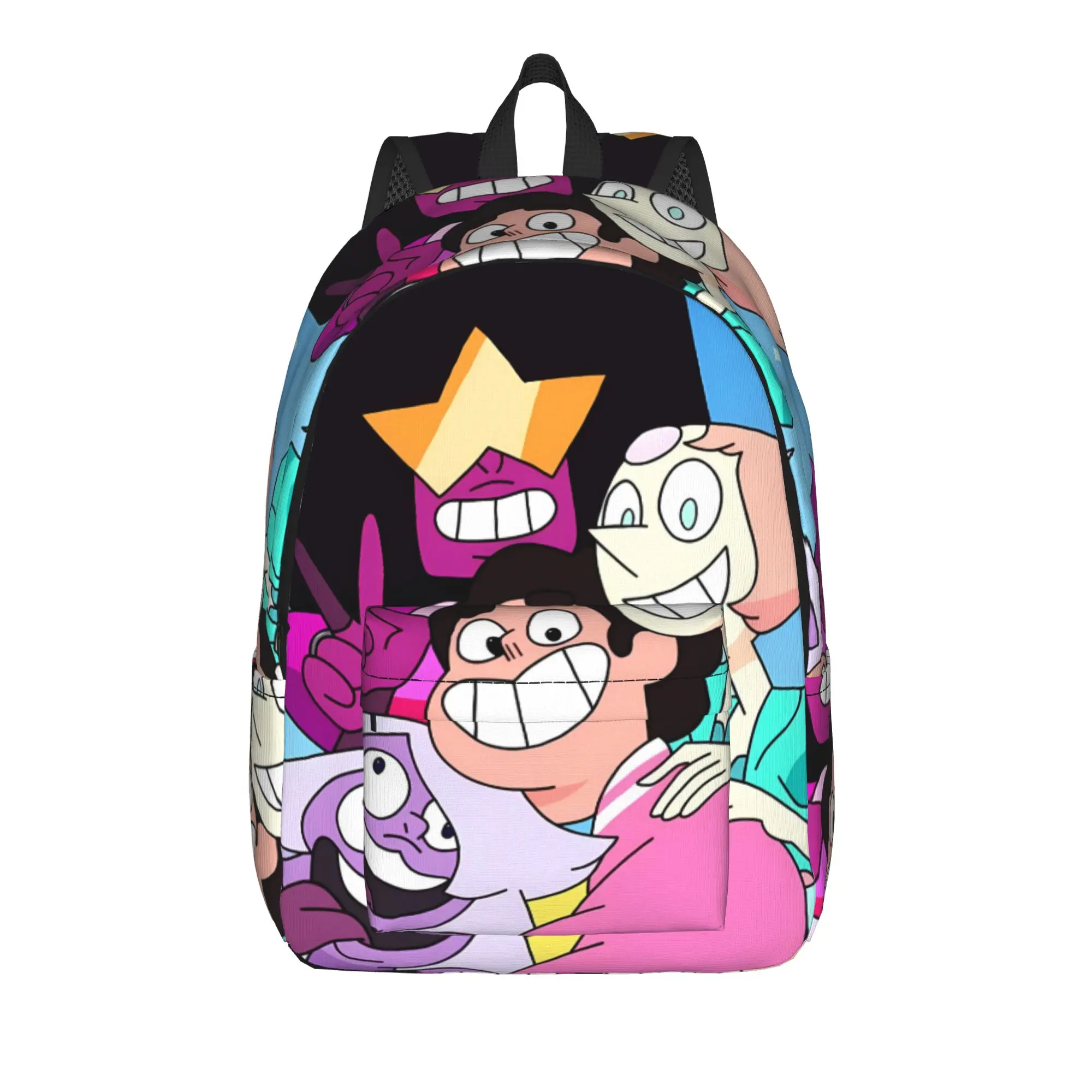 Crystal Gems Steven Universe Backpack  Stylish Backpacks Female Outdoor Durable High School Bags High Quality Rucksack