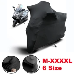 M-4XL Universal Motorcycle Cover Stretch Dustproof Sunproof Indoor Outdoor Anti-UV Dust Proof Scratch Polyester Bike Protector