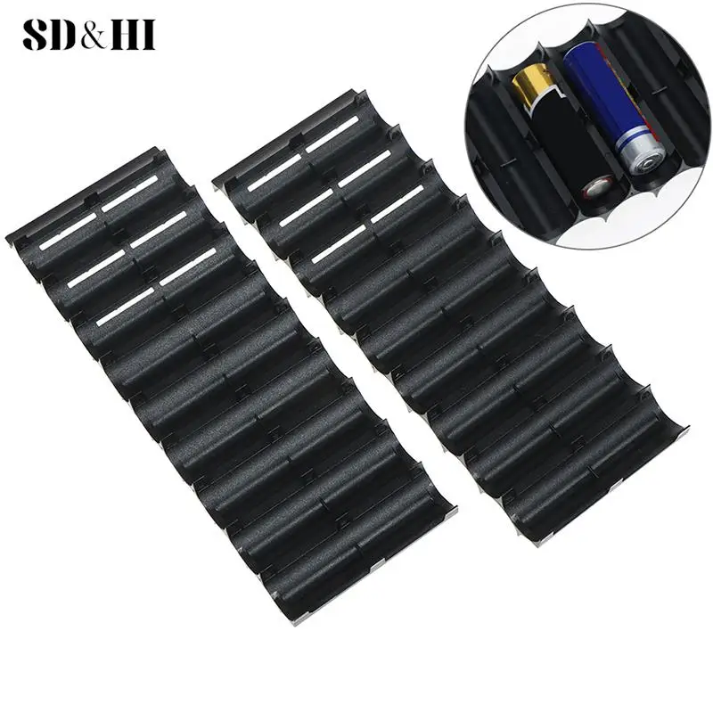 1pc Battery Holder Battery Spacer Holder 10x Cell Plastic for18650 Cylindrical Cell Bracket Stand