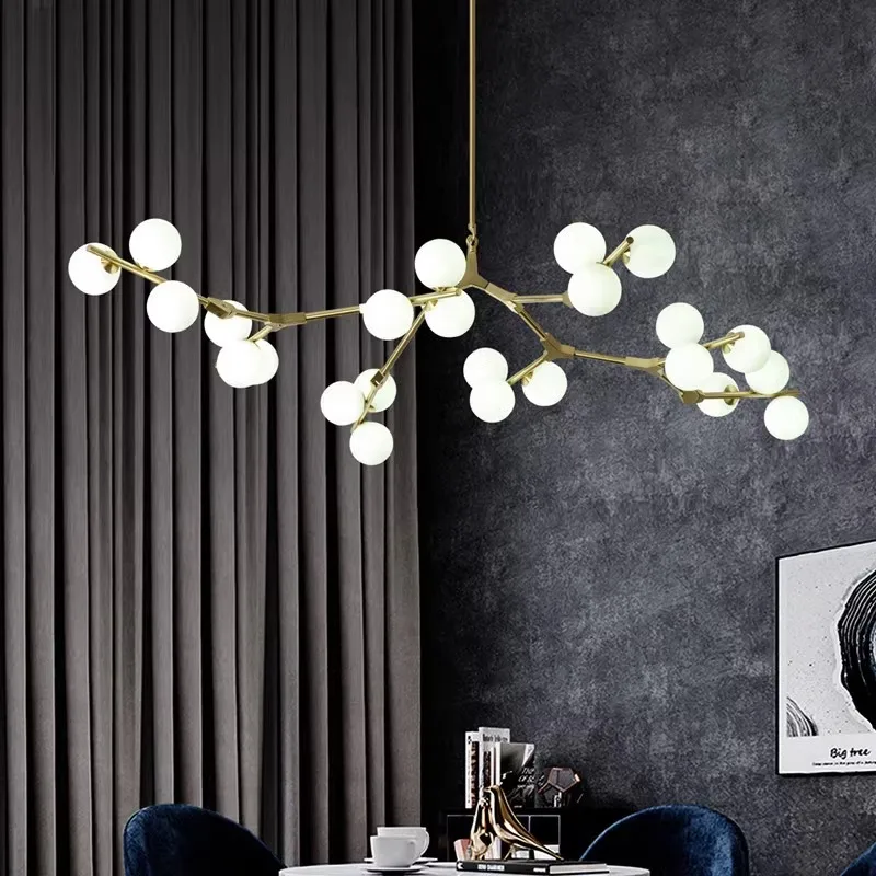 

Minimalist Modern Home Decor LED Lights Pendant Lamps for Living Room Chandeliers for Dining Room Hanging Indoor Lighting
