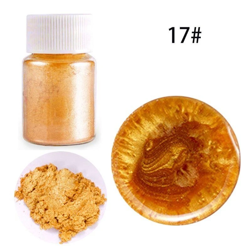 

21 Colors Resin Pigment Rainbow Pearl Powder Colorant Epoxy Mold Glitter Filling Material Manicure Decorations
