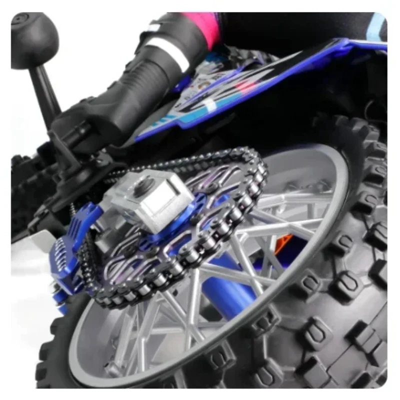 LOSI 1/4 Promoto-MX Stal motocyklowa 10T Przekładnia przednia + tylna przekładnia 36T + 70-sekcyjny zestaw łańcucha zębatki Części do modernizacji Akcesoria