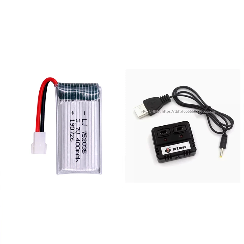 WLtoys A380 A120 A220 pilot samolot UAV 3.7V 400mah Mah ładowarka baterii litowej