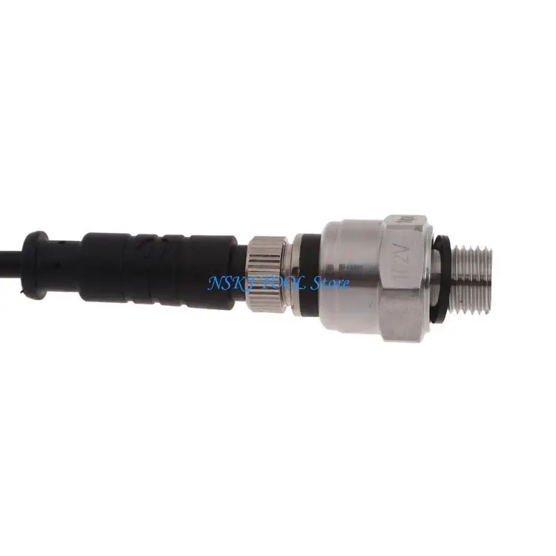 

L8RC G1/4" Stainless Steel Pressure Transmitter Transducer for Water Oil Pressure Gauges Transducer