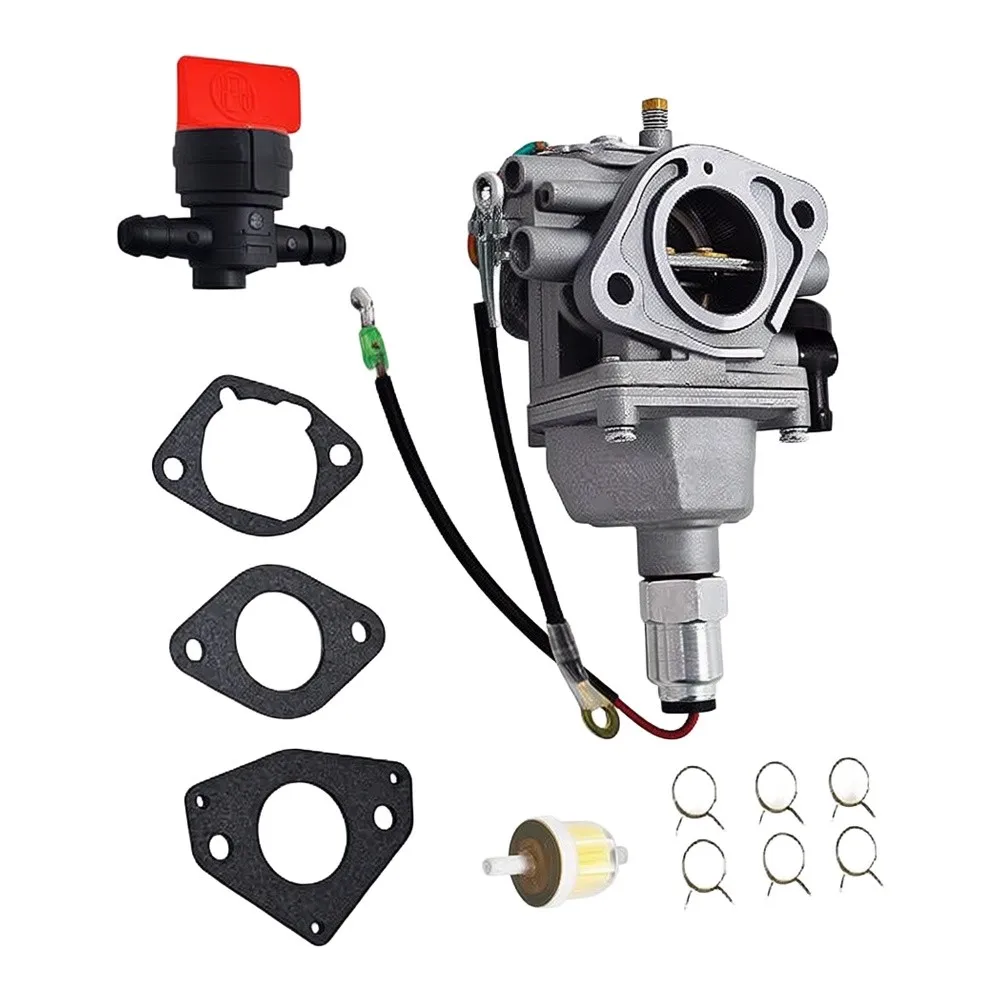 Carburetor Kit for SV830 SV740 SV735 SV730 SV725 SV720 SV710 SV715 Chainsaw Engines with Gaskets Fuel Filter Switch Clips