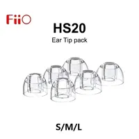 FiiO HS20 Liquid silicon Ear Tips  (3 pairs S/M/L)