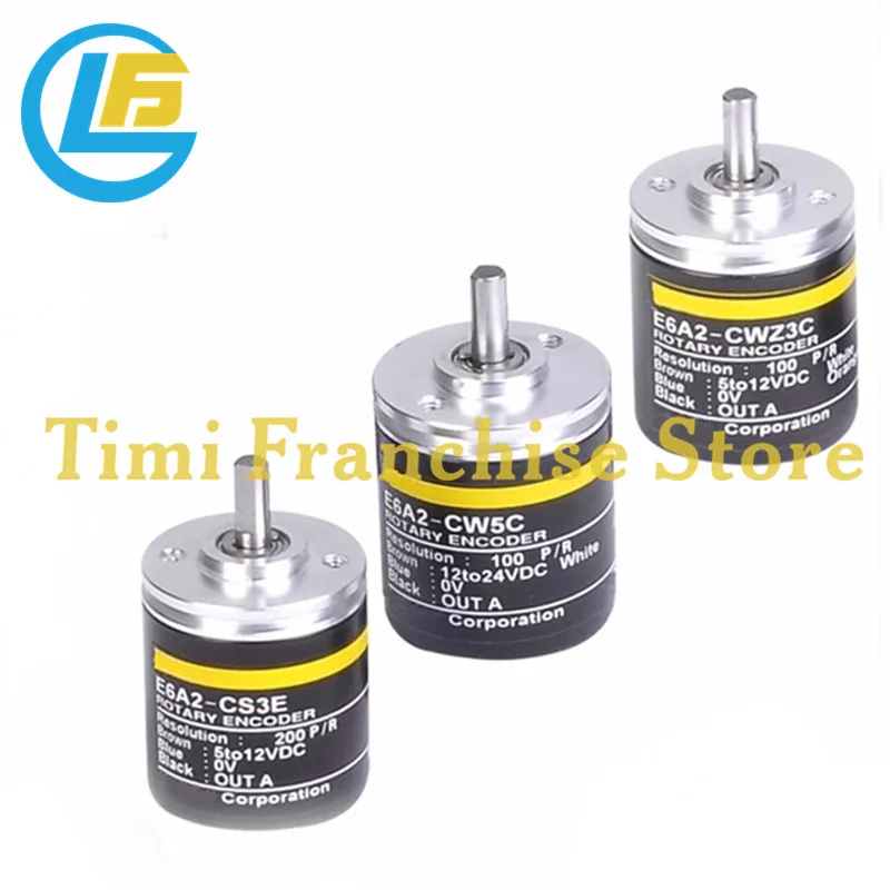 1PCS Incremental Rotary Encoder E6A2-CW5W E6A2-CS5C E6A2-CWZ5C E6A2-CW3E E6A2-CS3C E6A2-CS3E E6A2-CW3C CWZ3E CWZ3C 12 To 24VDC