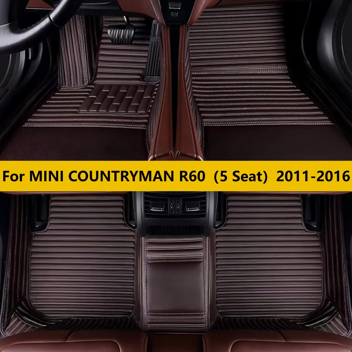 

Custom Car Floor Mats Fit For MINI COUNTRYMAN R60（5 Seat）2011 2012 2013 2014 2015 2016 Floor Mat Car Mat Accessories Interior