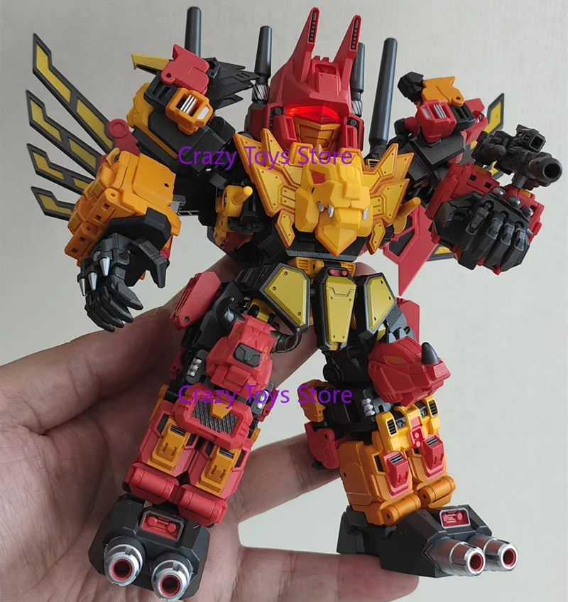 在庫あり MINI-FEROCY レーザーキャット JGM-SKP01 変形玩具 プレダキング 組合せモデル ビーストフォーム 変形ロボットフォーム