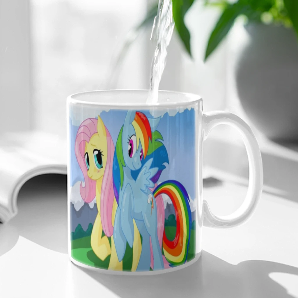 My L-Little P-Pony Free shipping Ceramic Cup Coffee Oatmeal Breakfast Cup Creative Personality Mug