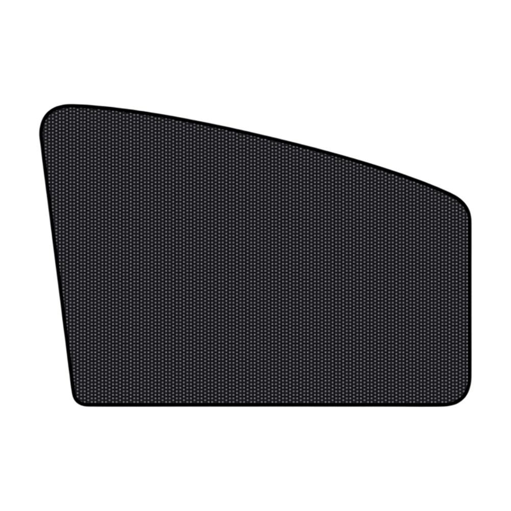 Magnetic Front Rear Window Curtain 10 Magnets Car Side Window Sun Shade with Small Hole UV Protection Side Glass Mesh Sunshades