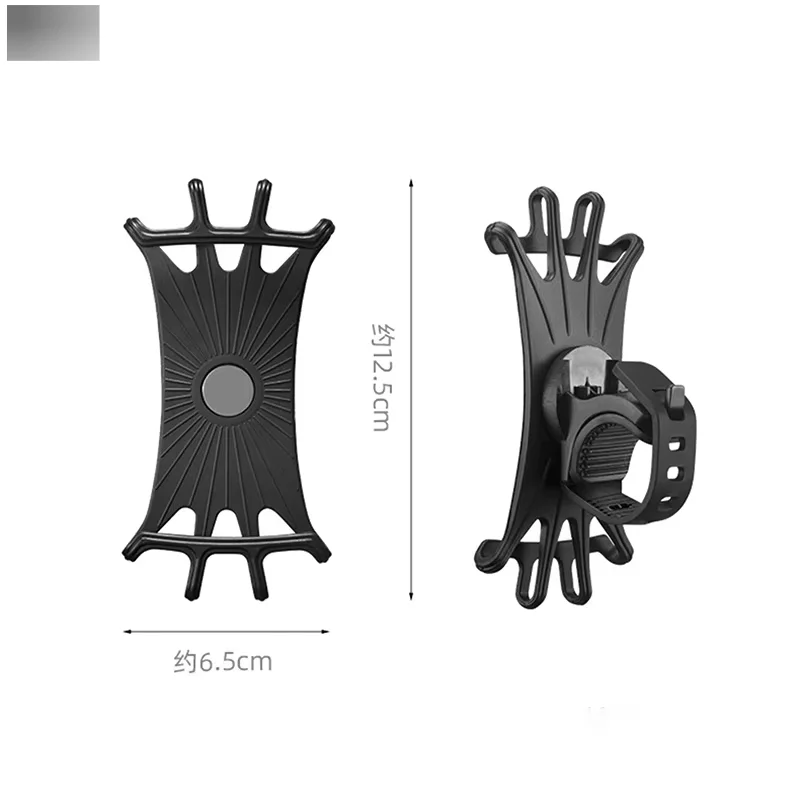 360 Degree Rotating Bicycle Mobile Phone Holder Electric Vehicle Silicone Holder Rider  Holder