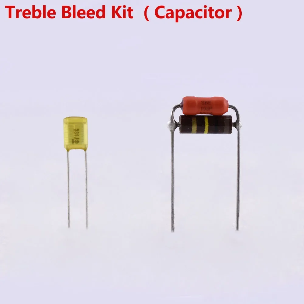 New - 1 Piece Electric Guitar Volume Treble Bleed Kit Cap (Capacitor) 【Made in USA 】