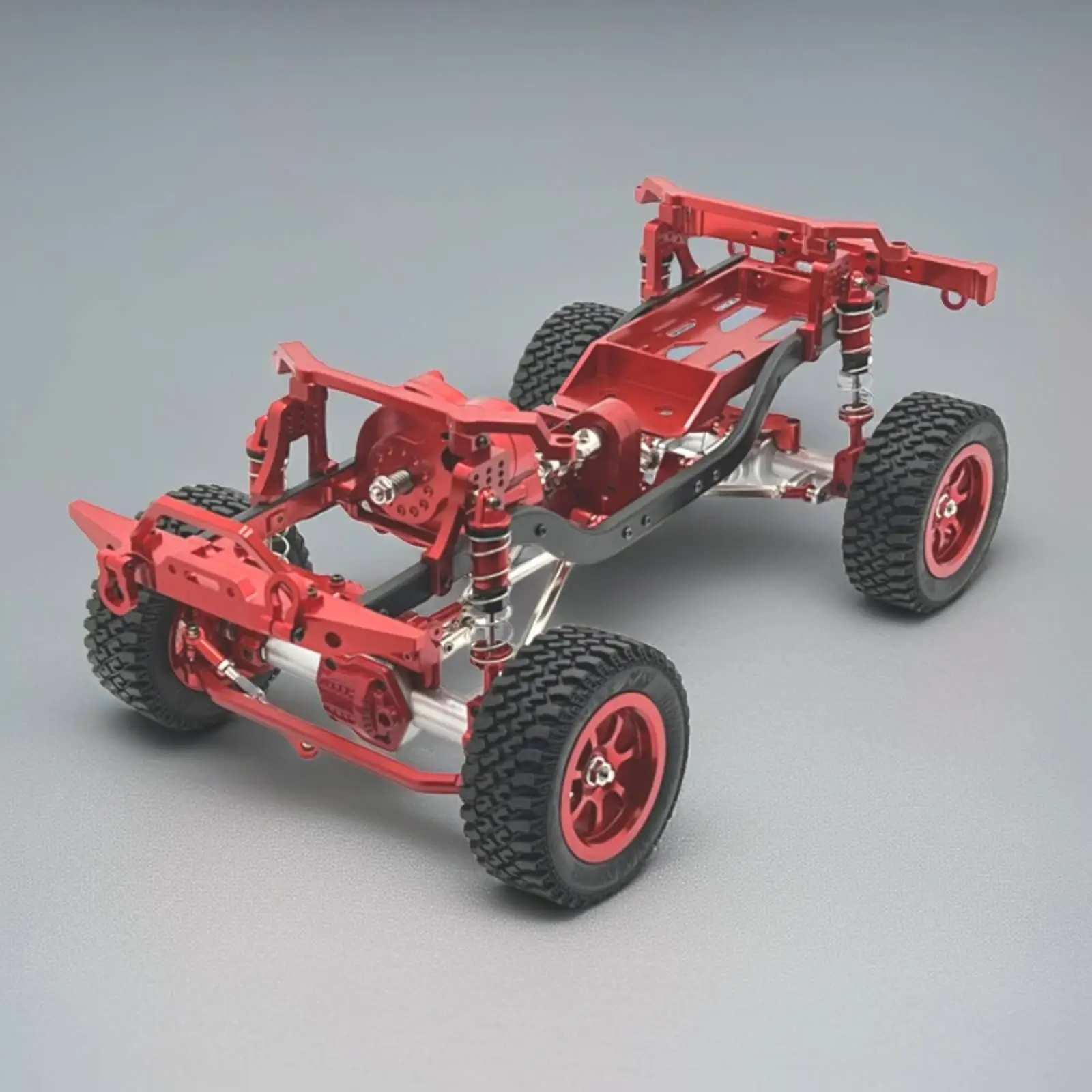 1/12 Scale Metal RC Crawler Chassis Long-Lasting Construction Hobby Vehicle Part