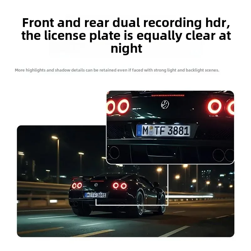 

A329S Регистратор вождения с настоящим 4K 60 кадров в секунду, звездным светом, ночным видением, обновление HDR второго поколения