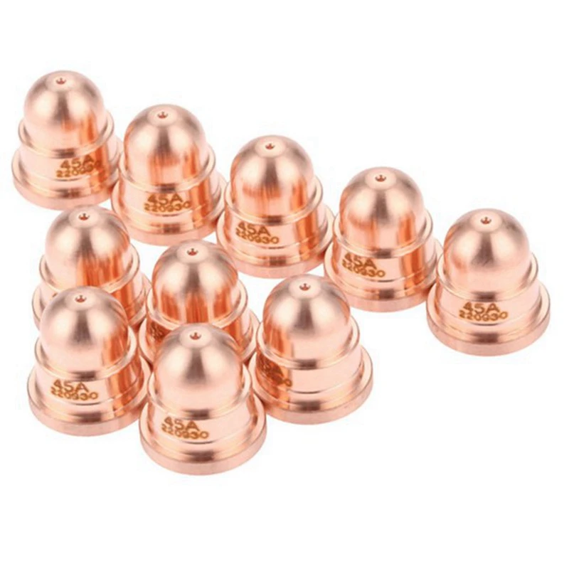 

Nozzle 20 Pcs 45A Nozzle 220930 Nozzle for Plasma Cutting Torch Consumables Fine Cut Processes Welding & Soldering Supplies