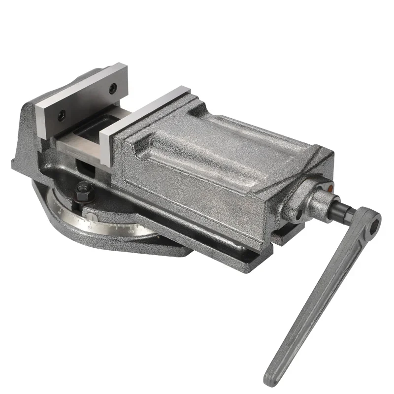 QH80 Precision Milling Machine Vise 80MM Machine Vice with Swivel Base For Milling Machine