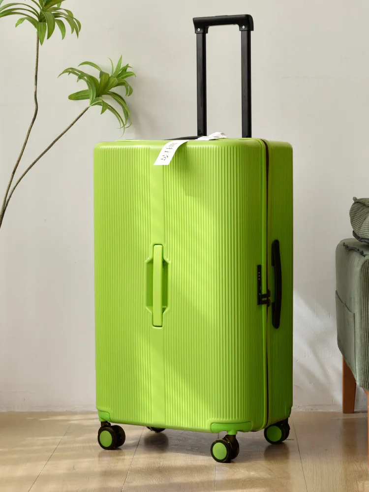 

High Aesthetic Value Explosive Proof Super Lightweight Double Layer Travel Suitcase Password Lo M Fem 26 Inch Large C...