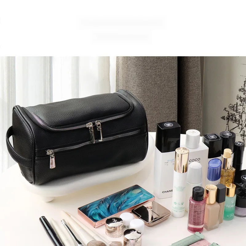 New Makeup Bag, Handheld Toilet Bag, Portable and Large Capacity Toilet cosmetic make up bag Traveling