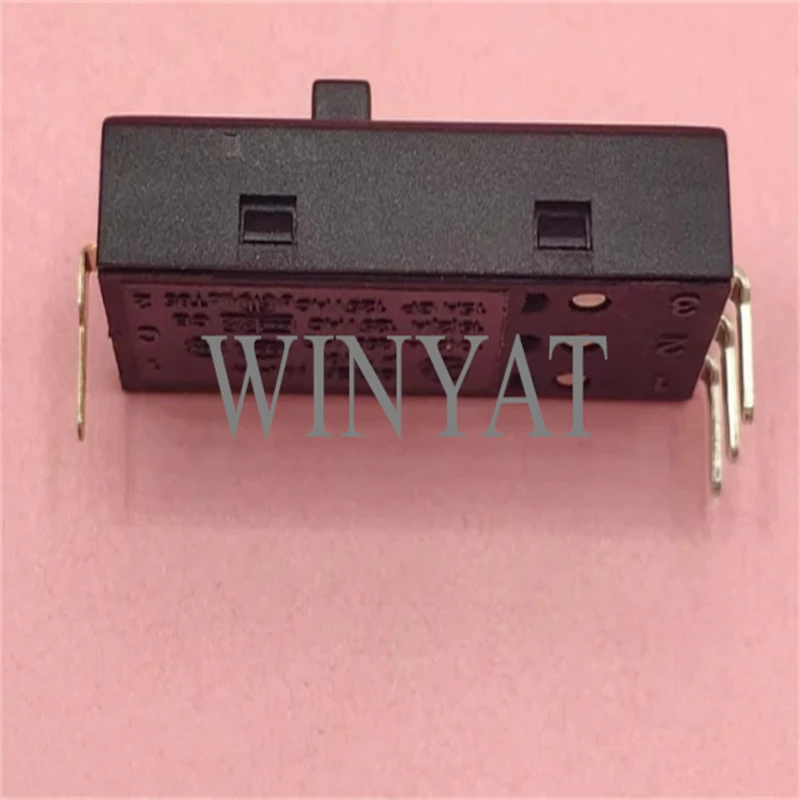 2pcs Hair dryer switch - Blower switch  XN-14 Black 4pin  3 times Bend  10A Toggle switch