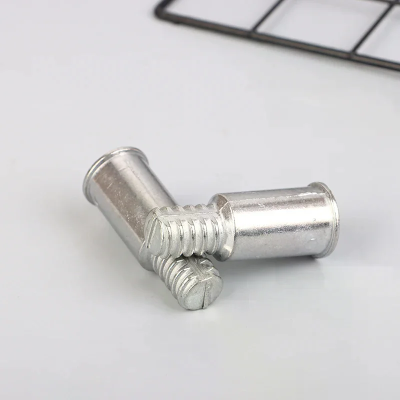 /PFU/Extension Pole Adapter Tips Metal Threaded Handle Tips End Adapter Repair Kit Connector Handle Extension 2pcs