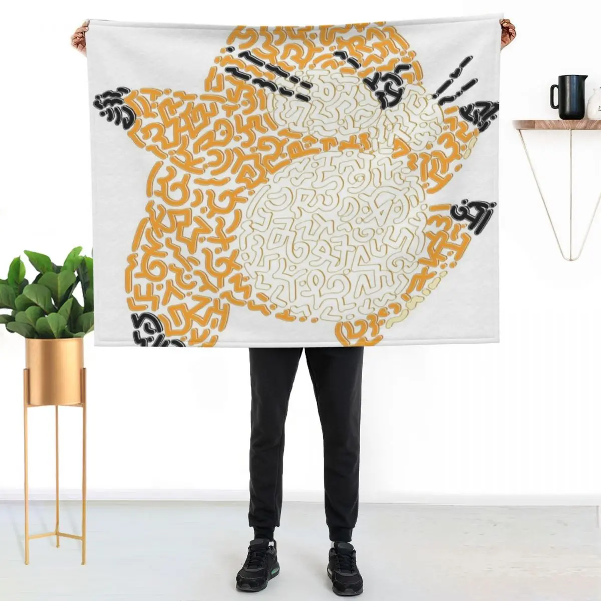 

Monty Mole Throw Blanket Color Fast Cozy Throw Blanket