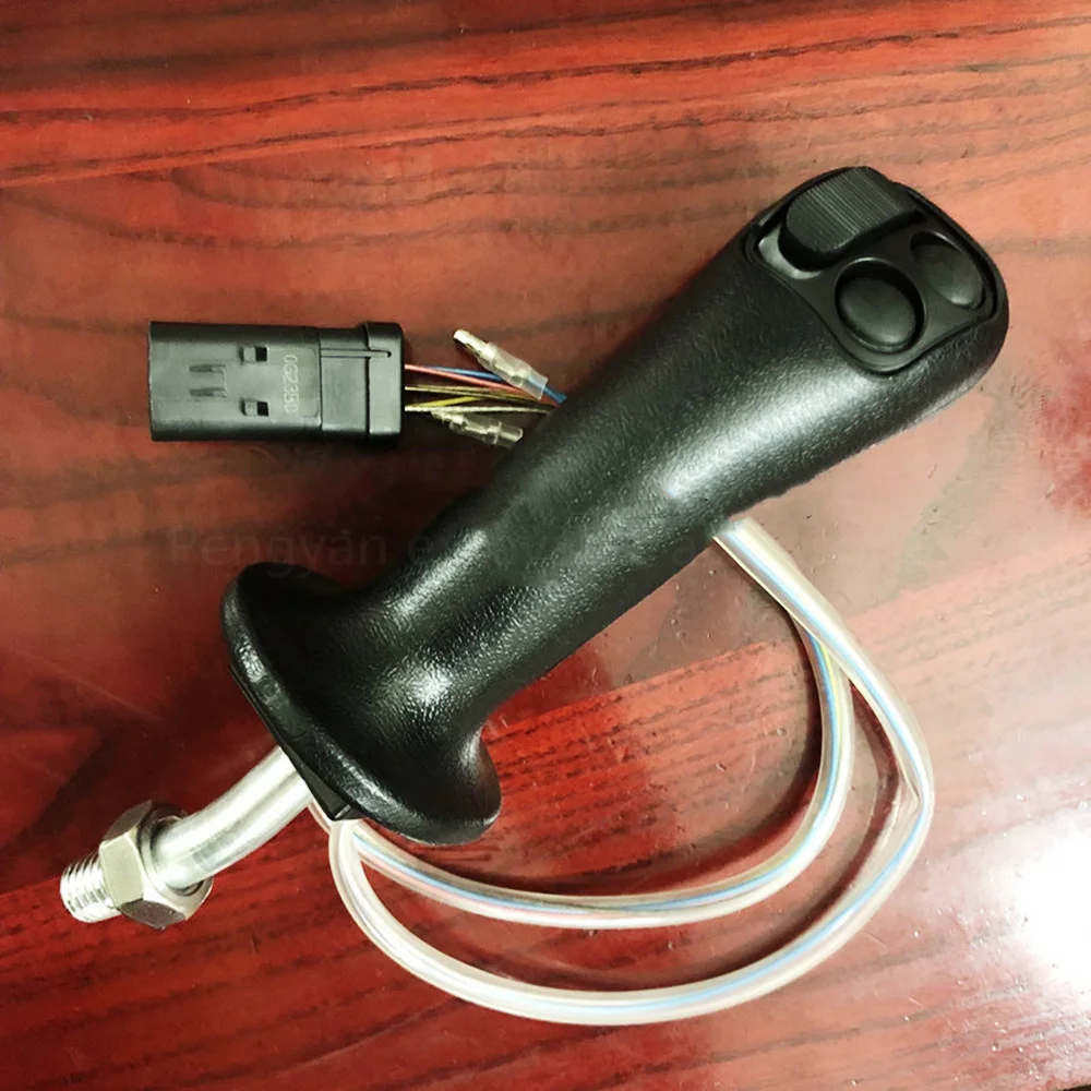 1 pcsScrew Excavator Parts 506-5273 506-5274 For 390 385 374 326 336 D2GC Electric Control Joystick Device Drill Handle